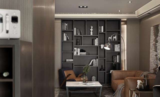 书房装修设计定制书柜有哪些好处?
